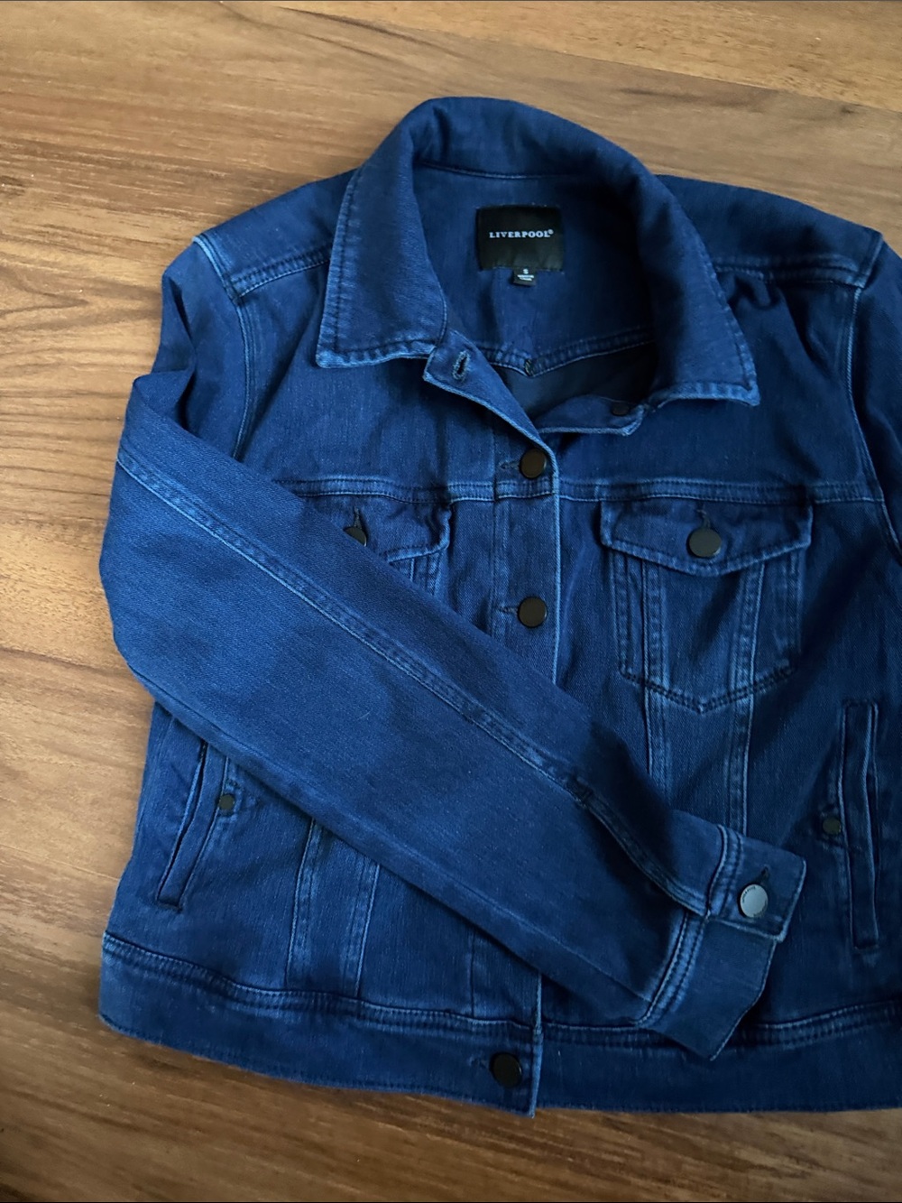 Liverpool Jeans Company Men's Blue Denim Jacket